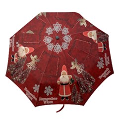 Vintage Santa Christmas314 red folding umbrella Vintage Santa Christmas314 red folding umbrella