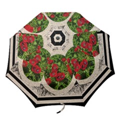 Fantasia poppies folding umbrella Fantasia poppies folding umbrella