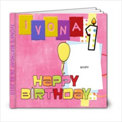 Ivona s birthday - 6x6 Photo Book (20 pages)