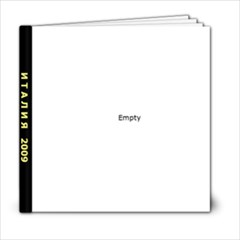 ITALIA 2009 - 6x6 Photo Book (20 pages)