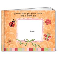 baby girl book leona (oct 28) - 9x7 Photo Book (20 pages)