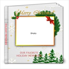 Holiday Memories - 8x8 Photo Book (20 pages)