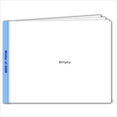 Winter of 2009 - 9x7 Photo Book (20 pages)