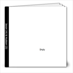 Jaxon & Hudson ~ 2010 - 8x8 Photo Book (20 pages)