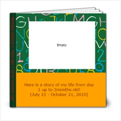 Nicholas first book! - 6x6 Photo Book (20 pages)
