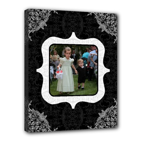 Black and White 14x11 Stretched Canvas - Canvas 14 x 11 (Stretched) Black and White 14x11 Stretched Canvas - Canvas 14 x 11 (Stretched)
