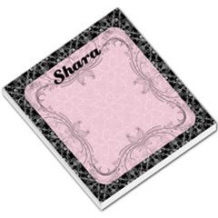 Pink & Black Memo Pad - Small Memo Pads Pink & Black Memo Pad - Small Memo Pads