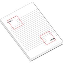 Colors  -  Memopad - Large Memo Pads