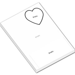 I love you beary much - Memopad - Large Memo Pads