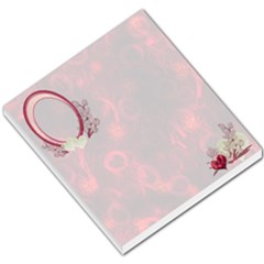 I Heart You pink with flowers small memo pad - Small Memo Pads I Heart You pink with flowers small memo pad - Small Memo Pads
