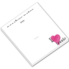 Love (memo pad) - Small Memo Pads