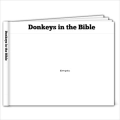 donkeys - 9x7 Photo Book (20 pages)