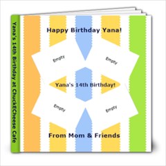 Yanas 14th Birthday - 8x8 Photo Book (20 pages)