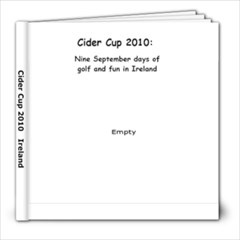 draft of Cider Cup 8x8 39 pg book for BC - 8x8 Photo Book (30 pages)
