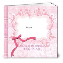 Mikelle s First Birthday - 8x8 Photo Book (20 pages)