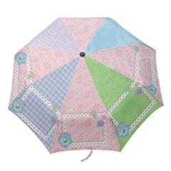 Pink Flowers folding umbrella Pink Flowers folding umbrella