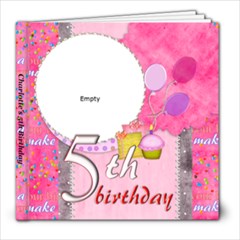 charlotte s 5th birthday - 8x8 Photo Book (20 pages)