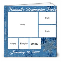 Hannah Graduation Party - 8x8 Photo Book (39 pages)