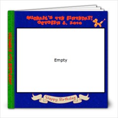Michael s 4th Bday! - 8x8 Photo Book (39 pages)