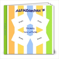 Alexzandra Disney Photo Book  - 8x8 Photo Book (20 pages)