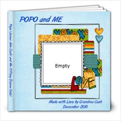 Popo and Me (Tiffany) - 8x8 Photo Book (20 pages)