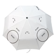 Black & Pearl Brag Umbrella - Folding Umbrella