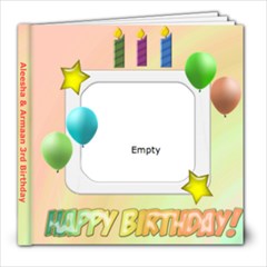 3rd birthday - 8x8 Photo Book (20 pages)