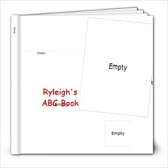 Ry s ABC book - 8x8 Photo Book (20 pages)