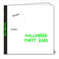 Halloween Party 2010 - 8x8 Photo Book (20 pages)