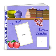 cookbook - 6x6 Photo Book (20 pages)