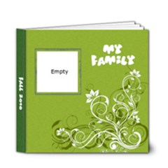 Family book 6x6 deluxe - 6x6 Deluxe Photo Book (20 pages)