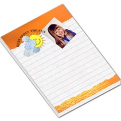 Here Comes The Sun Large Memo Pad - Large Memo Pads Here Comes The Sun Large Memo Pad - Large Memo Pads