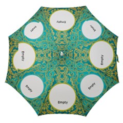 blue damask umbrella - Straight Umbrella