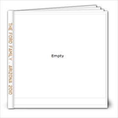 Ford Family 2010 - 8x8 Photo Book (20 pages)