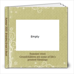 8x8 kids book for family-G Green - 8x8 Photo Book (20 pages)