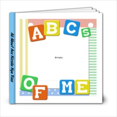 Ava Alphabet book - 6x6 Photo Book (20 pages)