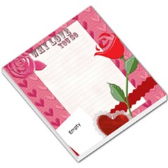 Why Love You So Small Memo Pad - Small Memo Pads