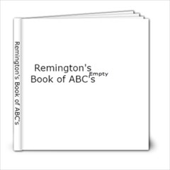 Remmington Book - 6x6 Photo Book (20 pages)