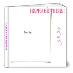 Valerie s 5th Birthday - 8x8 Photo Book (39 pages)
