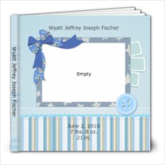 Wyatt 6 month - 8x8 Photo Book (20 pages)