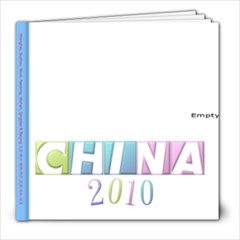 China 2010 - 8x8 Photo Book (39 pages)
