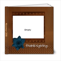 November 2010 - 6x6 Photo Book (20 pages)