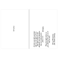 Greeting Card 5  x 7  
