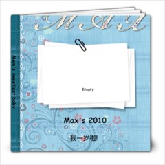 Max s 2010 - 8x8 Photo Book (20 pages)