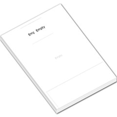 40 over the hill notepad - Large Memo Pads