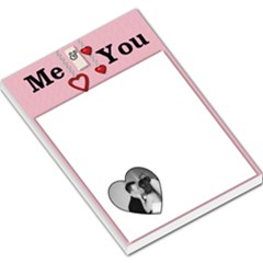 Me & You Large Memo Pad - Large Memo Pads Me & You Large Memo Pad - Large Memo Pads