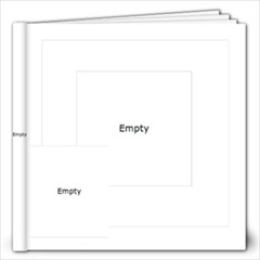 Wedded Bliss Mocca Damask 12 x 12 Celebration album - 12x12 Photo Book (20 pages)