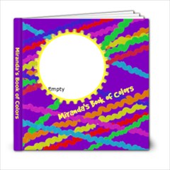 Miranda book of colors 6 - 6x6 Photo Book (20 pages)