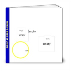 Nikhil s book of colors - 6x6 Photo Book (20 pages)