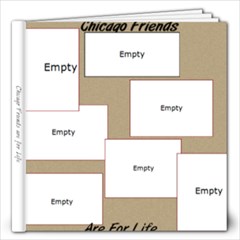 Chicago Friends - 12x12 Photo Book (20 pages)